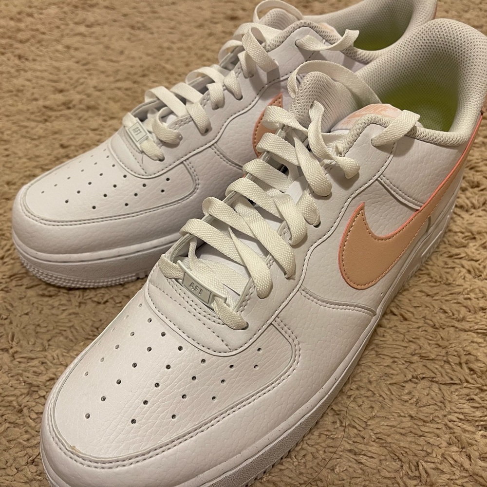 Nike Air Forces/Pink Swoosh